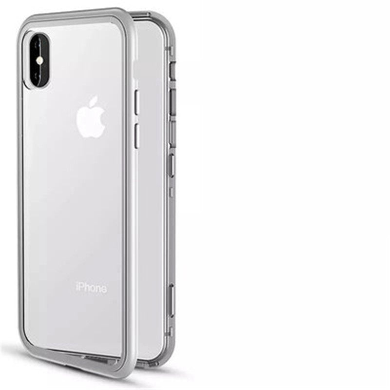 iPhone Double Glass Magnetic Case