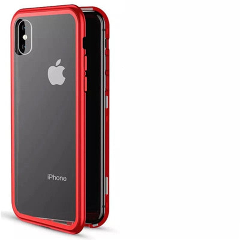 iPhone Double Glass Magnetic Case