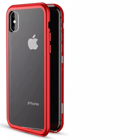 iPhone Double Glass Magnetic Case