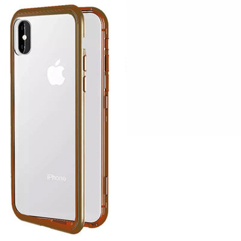 iPhone Double Glass Magnetic Case