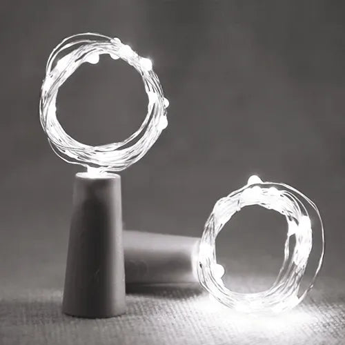 LED light button battery box