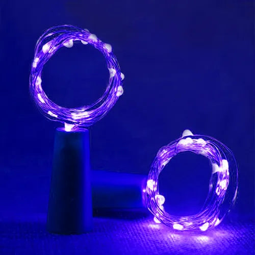 LED light button battery box