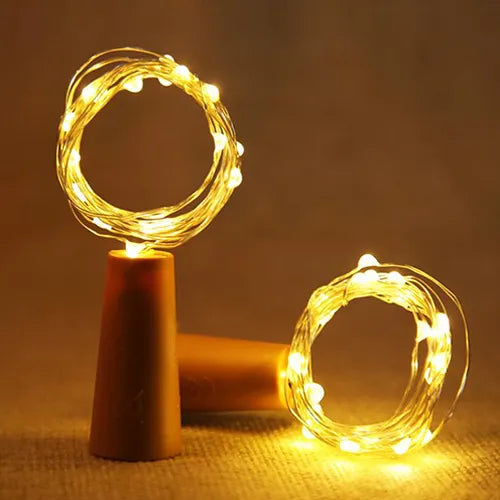 LED light button battery box