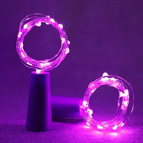 LED light button battery box