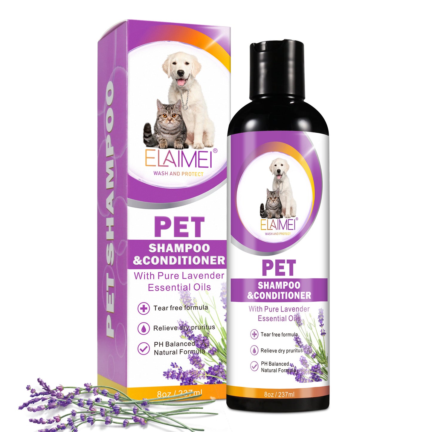 ELAIMEI Pet Shampoo Gel