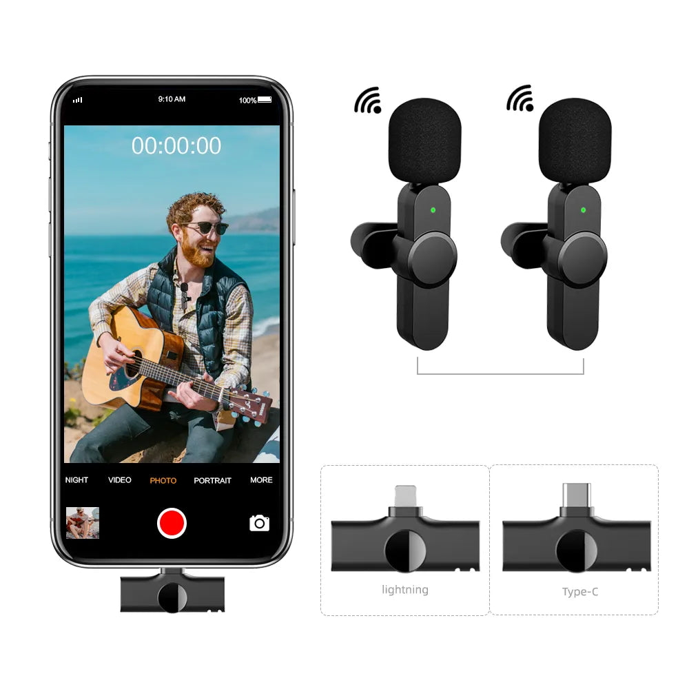 Wireless Microphone For Mobile