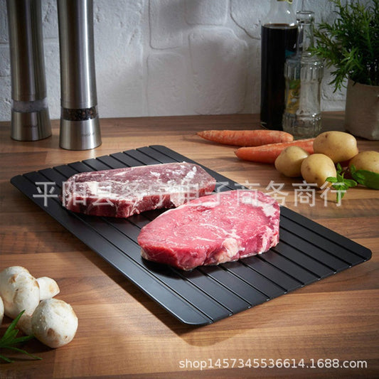 Fresh meat faster thawing board